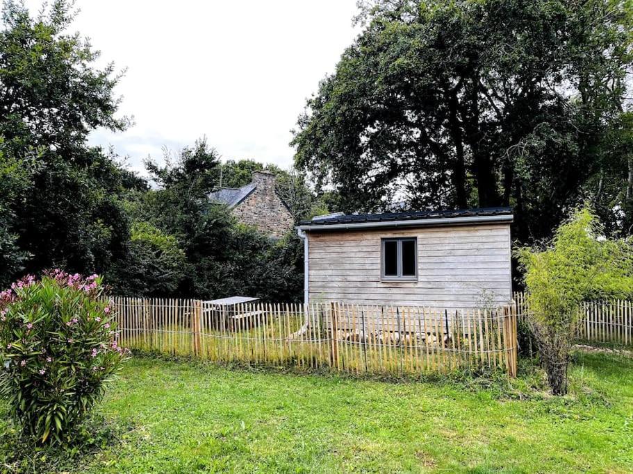 Chalet Des Fees - Piscine Crozon Exterior photo