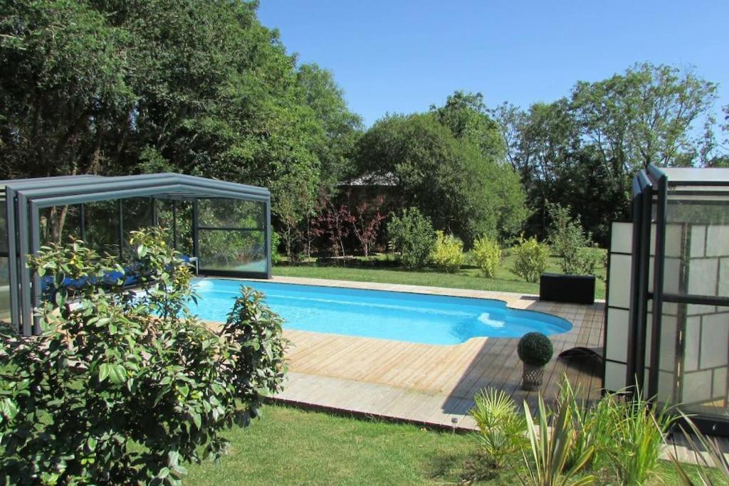 Chalet Des Fees - Piscine Crozon Exterior photo